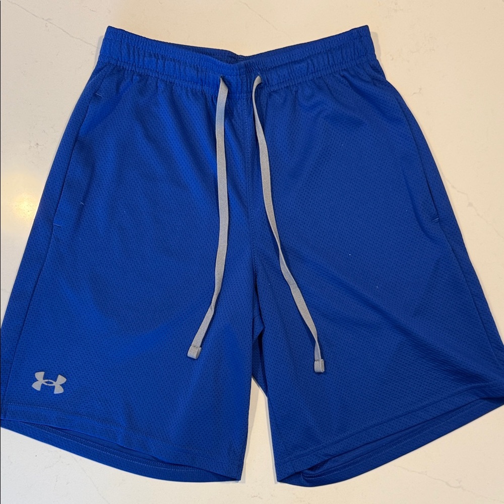 Under Armour Men's Royal Blue Athletic Shorts